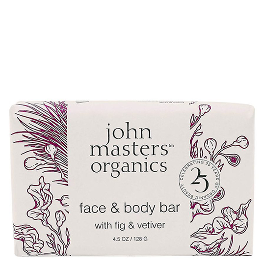 John Masters Organics Face & Body Bar With Fig & Vetiver 128 g
