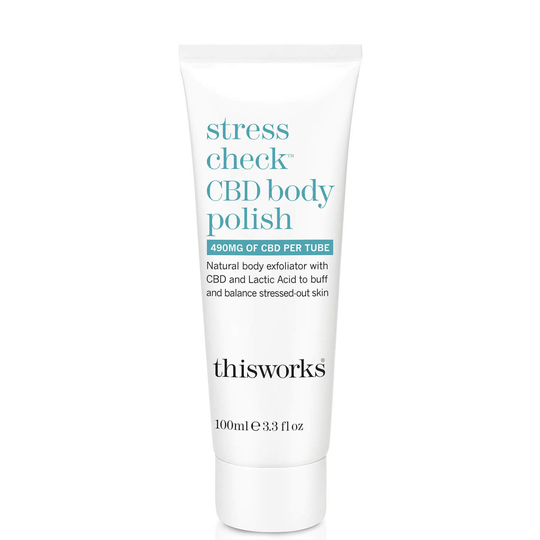 this works Stress Check CBD Body Polish