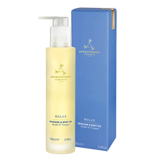 Aromatherapy Associates Relax -hieronta- ja vartaloöljy