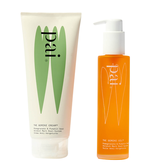 PAI Pomegranate and Pumpkin Seed Organic Stretch Mark System -kosteuttava voide ja hoitoöljy raskausarville