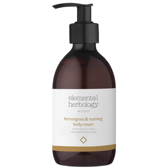 Elemental Herbology Lemongrass and Nutmeg Body Cream 290ml