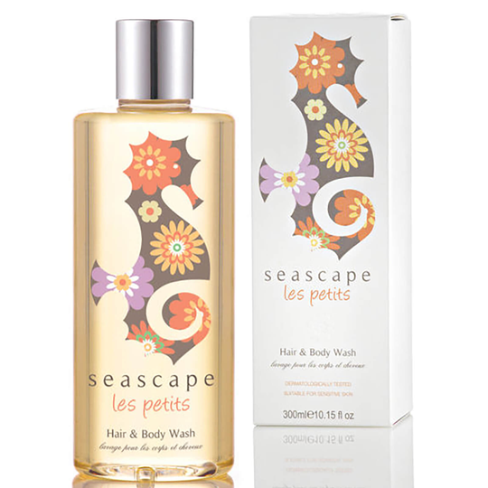 Seascape Island Apothecary Les Petits -pesuaine hiuksille ja vartalolle (300ml)