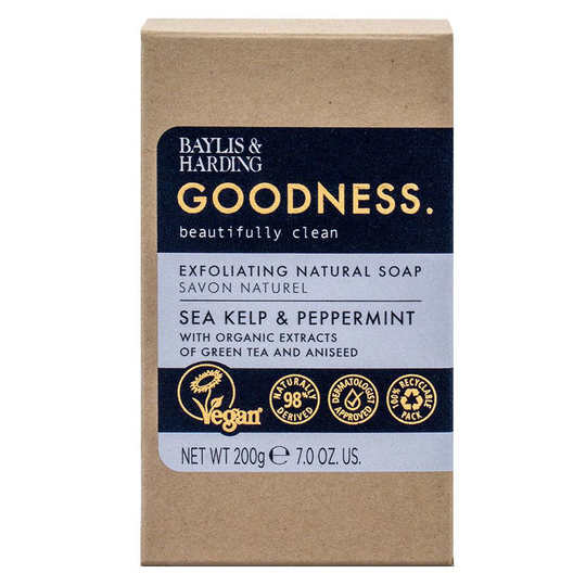 Baylis & Harding Goodness Sea Kelp & Peppermint Soap 200 g