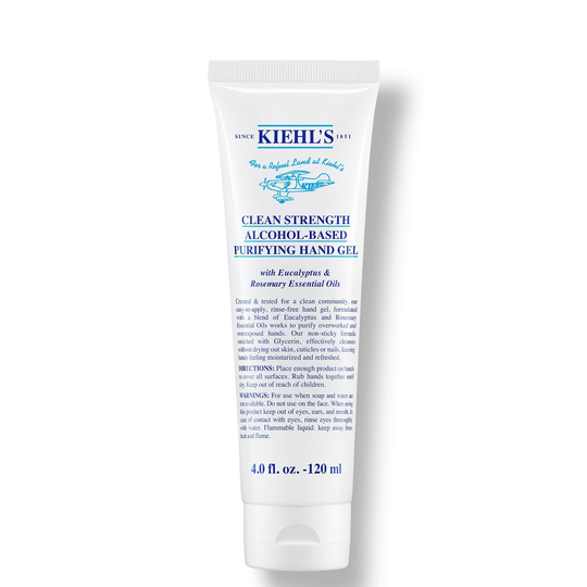 Kiehl's Clean Strength Alcohol-Based Purifying Hand Gel -käsigeeli, 125 ml