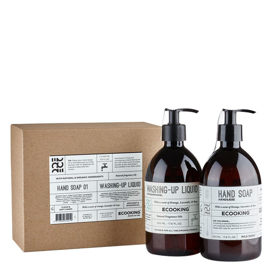 Ecooking Hand Soap 01 & Washing-Up Liquid 2 x 500 ml