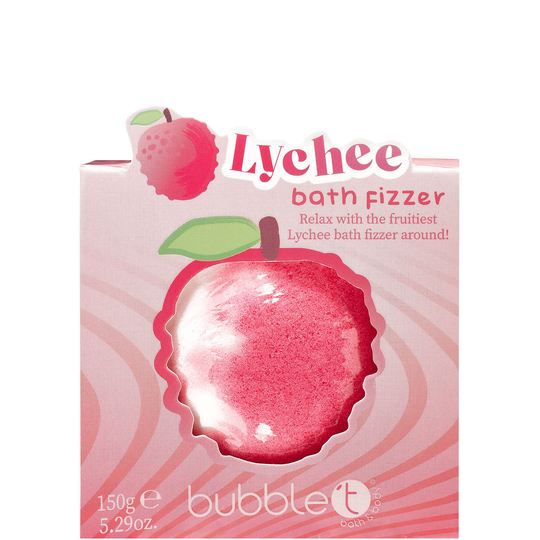 Bubble T Bath Fizzer - Lychee 150g