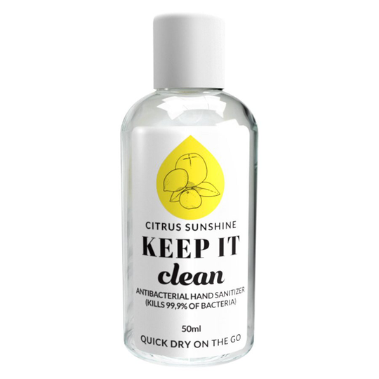 Keep It Clean Citrus Sunshine Antibacterial Hand Sanitizer 50 ml