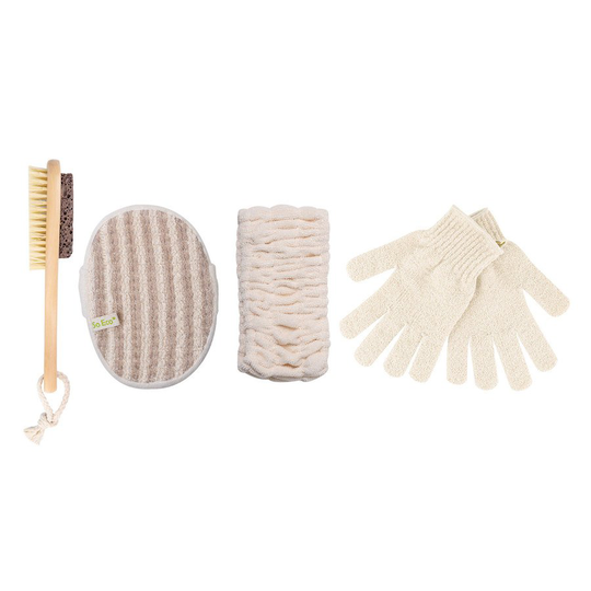 So Eco Exfoliating Bath Set 4 kpl