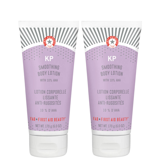First Aid Beauty KP Smoothing Body Lotion Duo