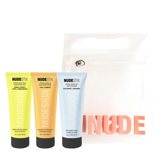 NUDESTIX Nudeskin 3-Step Citrus Renew Set For Sensitive Skin