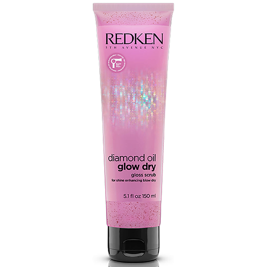 Redken Diamond Oil Glow Dry Gloss Scrub -kuorinta-aine 150ml V805