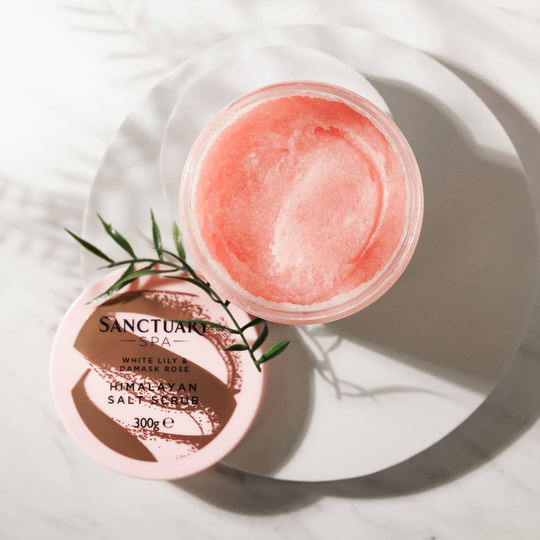 Sanctuary Spa Body Scrub with Pink Himalayan Salt 300g